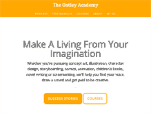 Tablet Screenshot of oatleyacademy.com